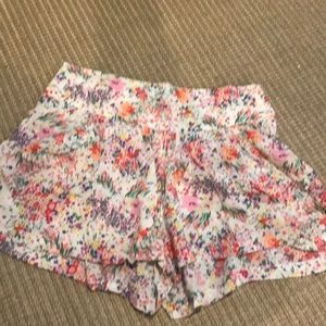 H&M floral cotton shorts